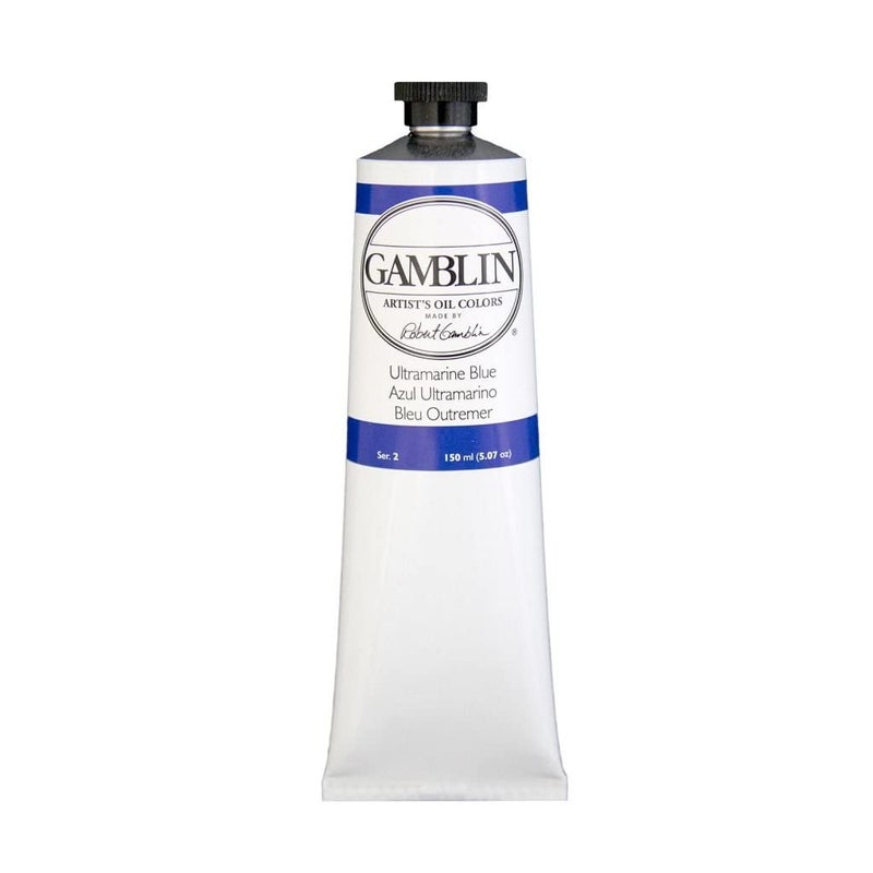 Gamblin Artist Oil Color - Ultramarine Blue - 150 ml Tube - Image 1